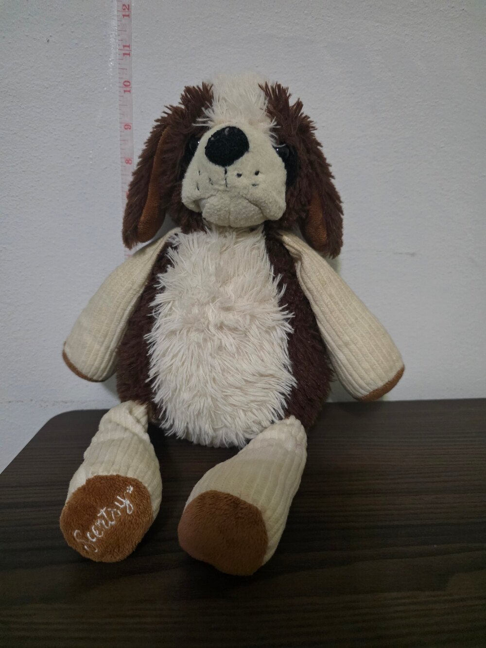 Scentsy Buddy "Patch the Dog" Plush.